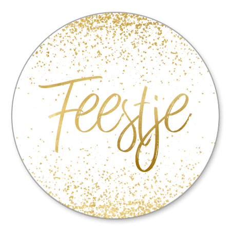Feestje met confetti